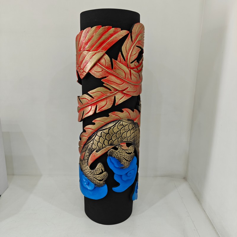 Cylinder dekoracyjny z węglem aktywnym